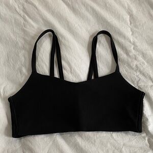 all in motion Black Double-Strap Bralette